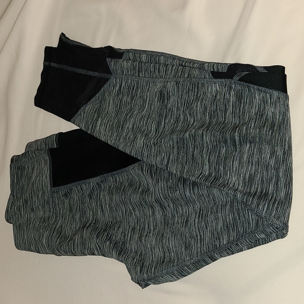 Express Core Performance Leggings Marl with Black Mesh S